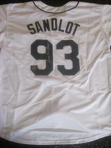 6X CAST MEMBER SMALLS SIGNED SANDLOT BASEBALL TRIKOT FILM #93 HANDSIGNIERT COA - Bild 1 von 14