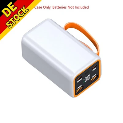 Typ-C-LCD-Display 21700 Lithium-Batterie-Powerbank-Ladegerät-Box-Gehäuse - Bild 1 von 4