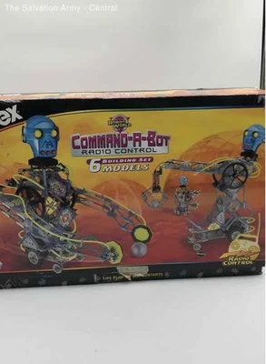 K'Nex Robot World Command-A-Bot Radio Control Robotic Building Toy Set With Box - Image 1 of 4