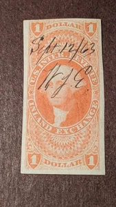U.S. Revenue Stamp #R69a very fine used - Picture 1 of 1