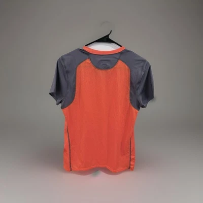 Novo com etiquetas Augusta leve feminino laranja com manga cinza tamanho M - Imagem 1 de 3