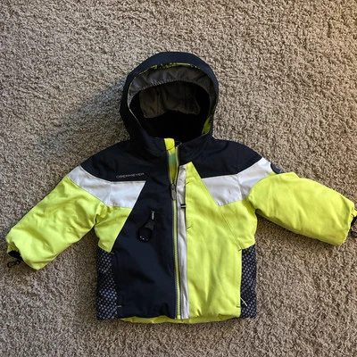 Obermeyer Toddler Boys Size 3 Winter Ski Jacket, WARM, I-Grow Feature - Image 1 of 4