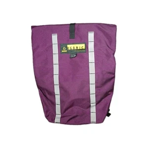 Mochila con tapa enrollable orgánica de escalada EE. UU. cosida solar púrpura - Imagen 1 de 10