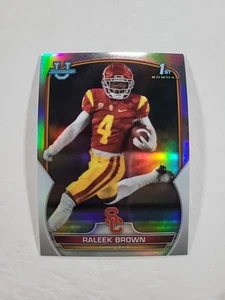 2022 Bowman Chrome University Raleek Brown #83 Refractor 3 - Picture 1 of 2