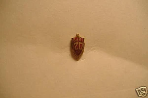 ~B. OF R.T.~20 YRS MEMBERSHIP~ PIN~BROTHERHOOD OF RAILROAD TRAINMEN - Picture 1 of 1