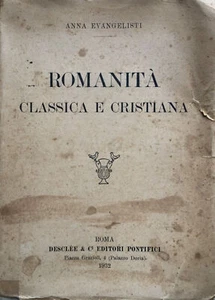 Romanidad Clásica Y Cristiana Evangelistas, Anna 1932 - Imagen 1 de 1