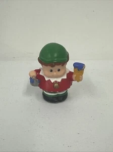Pintura Fisher Price Little People CHRISTMAS ELF Santa's Holiday Helper 2002 - Imagen 1 de 7