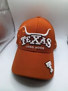 Texas Longhorns Baseball Hat, Orange - Picture 1 of 7