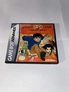 Jackie Chan Adventures Gameboy Advance GBA/DS Custom Replacement Game Case - Picture 1 of 3