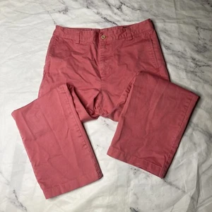 Vineyard Vines Pink Chino Dress Pants Girls Size 18 Straight Leg Preppy J84 - Picture 1 of 4