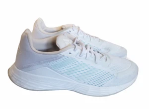 Adidas Duramo Sl Parley White Running Sneakers Shoes Women's Size 10.5 - Picture 1 of 9