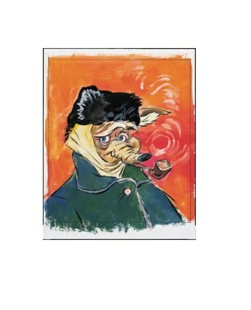 Warner Brothers-Chuck Jones Firmado a Mano Edición Limitada Litografía-Vincent Van Coyote Foto 1 de 1