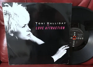 TONI HALLIDAY Love Attraction 1988 UK 12 INCH ANXT 005 synth-pop VINYL EX - Picture 1 of 2