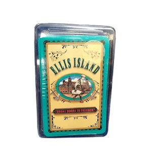 ELLIS ISLAND SIngle Deck Cards  New Cello sealed  Hong Kong  - Picture 1 of 5