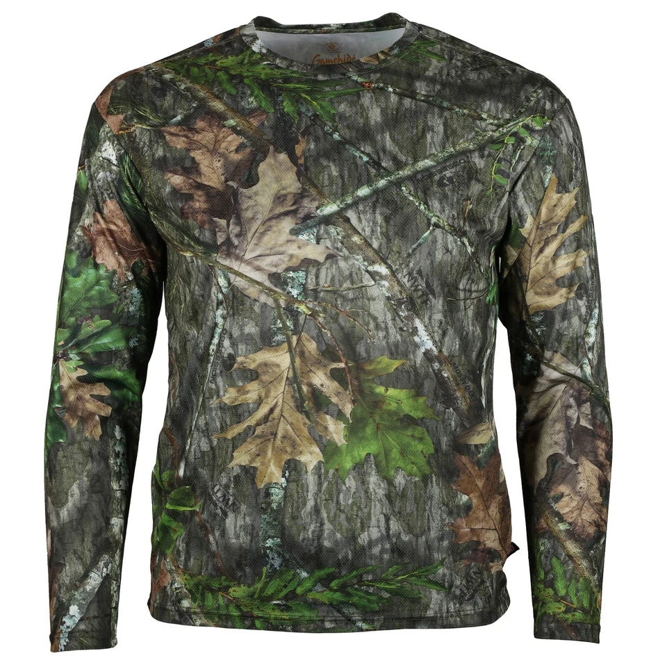 Gamehide's Elimitick Men's Camo Long Sleeve Tick Repelling Hunting Shirt - Image 1 of 1