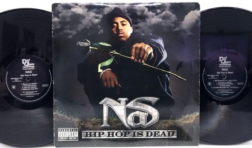 Nas - Hip Hop Is Dead 2LP 2006 US ORIG Def Jam Jay-Z Illmatic The Firm Hip Hop - Image 1 of 2