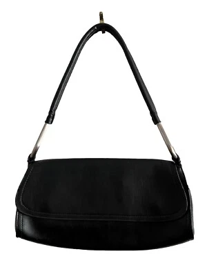 Bolso de Mano Bueno Negro Con Plateado Hardwear Clásico Atemporal Diseñador Versátil Foto 1 de 4