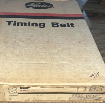 Correa de distribución Gates T103 para Ford 84-87, Mazda, Mercury envío gratuito Foto 1 de 2