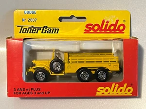 Solido Toner Gam No. 2007 Dodge Flatbed Truck - Picture 1 of 5
