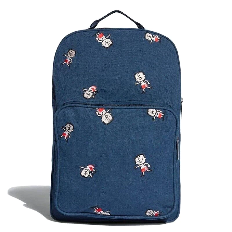 adidas Trimm Dich Backpack Bags Sports Navy Cotton Running Casual Gym Bag CD6063