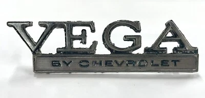 1971-1975 CHEVROLET VEGA EMBLEM BADGE SYMBOL VINTAGE OEM TRIM GM CHROME 9614435 - Image 1 of 4