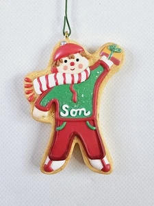 Hallmark Keepsake Son Boy Gingerbread Ma Christmas Tree Ornament 2007 - Picture 1 of 6