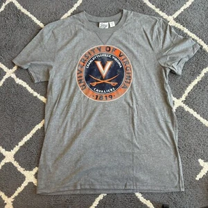 New NCAA Virginia Cavaliers Wahoos Men’s Short Sleeve Tee Shirt T-shirt Large L - Picture 1 of 2