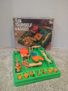 VTG 1979 Run Yourself Ragged Game Obstacle Course Game By Tomy - Picture 1 of 6
