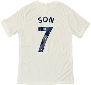 21/22 Tottenham Hotspur Son Heung-min Signed Jersey Nike Beckett BAS Witnessed - Picture 1 of 4