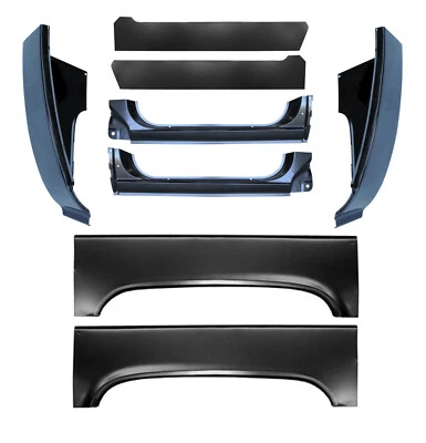 1973-87 Chevy GMC C/K Pickup Inner & Outer Rocker Panel,Cab Corner & Wheel Arch - Image 1 of 4