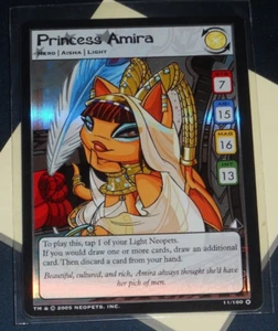 Neopets TCG Princess Amira Lost Desert Foil 11/100 NM - Picture 1 of 2