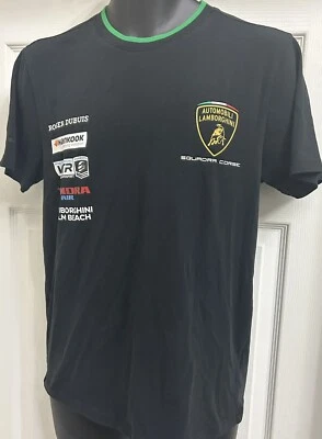 Automobili Lamborghini Squadra Corse Men's Team T-Shirt -   Small Roger Dubuis - Image 1 of 4