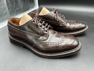 Church's Grafton Polished Bookbinder Derby Dark Brown 8.5 G UK / 9.5 US Shoes - Image 1 of 4