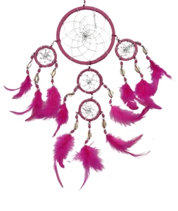 Pink Dream Catcher: Beautiful Home Decor - Catch All Bad Dreams - Picture 1 of 1