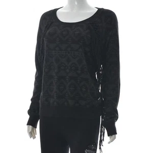 Superdry The Festival Fringe Women's Pullover Jumper Top Long Sleeve Size M - Picture 1 of 8