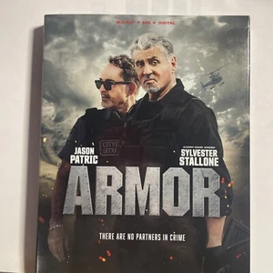 ARMOR (Blu-ray, DVD & Digital, 2025) Sylvester Stallone w/ Slipcase - Picture 1 of 4