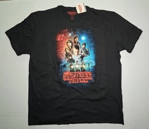 Netflix Stranger Things Grafik T-Shirt Gr. 2XL XXL Kurzarm Schwarz Official - Bild 1 von 2