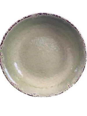 Williams Sonoma rústico melamina verde lima tazón para servir ensalada grande 13" Foto 1 de 4