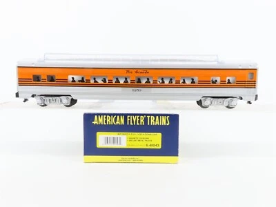 S Scale American Flyer 6-49943 DRGW Rio Grande Vista Dome Passenger Car #1253 - Image 1 of 4
