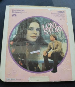 CED - Capacitance Electronic Disc - Video Disc - Love Story - Picture 1 of 2