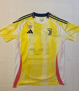 YILDYZ MATCH ISSUE QUALITY JERSEY JUVENTUS 2025 WITH SERIE A PATCH - SIZE XL - Foto 1 di 8
