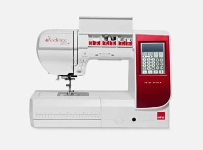 Elna eXcellence 680-PLUS Nähmaschine großer Durchgang zum Patchen und Quilten - Bild 1 von 4