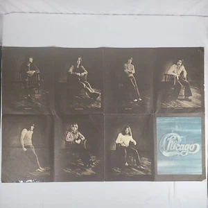 1970's CHICAGO Poster Peter Cetera Terry Kath Robert Lamm Danny Seraphine - Picture 1 of 13