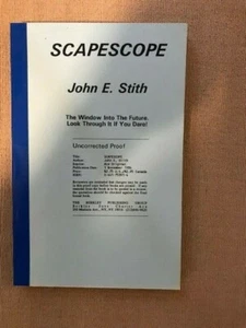 John E. Stith. Scapescope. [Signed Uncorrected Proof] - Foto 1 di 2