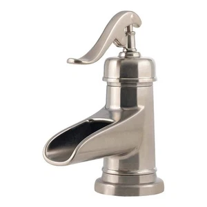 Pfister Ashfield 4 in. Centerset Single-Handle Bathroom Faucet in Brushed Nickel - Picture 1 of 4