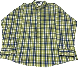 Ariat- Pro Series -Men’s-Long Sleeve-Button Down Shirt-Size XL - GreenBlue-White - Picture 1 of 11
