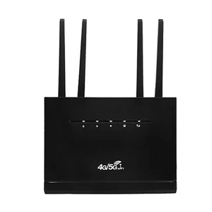 WR710 WLAN-Router 300 Mbit/S 4G LTE WLAN-Router Modem 4 Externe Antennen RJ3289 - Bild 1 von 9