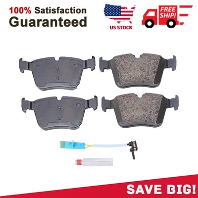 Pastillas de freno traseras cerámicas para Mercedes-Benz C350e C400 C300 2015 2016 2017 - 2021 Foto 1 de 3