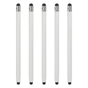 5pcs Stylus Pens for Touch Screens Capacitive Stylus Pen, White - Zdjęcie 1 z 7