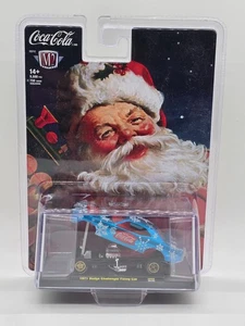 M2 Machines 2023 Coca-Cola Natale 1971 Dodge Challenger Auto Divertente - Foto 1 di 7
